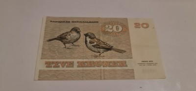 Danemarca - 20 koroane 1972 foto