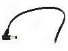 Cablu alimentare DC, cabluri, DC 5,5/2,5 mufa, negru, 1,5m, BQ CABLE - DC.CAB.2601.0150