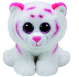 PLUS TY 24CM BEANIE BABIES TABOR TIGRU ALB ROZ