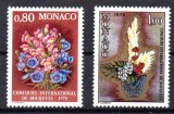 MONACO 1977, Flora, serie neuzată, MNH, Nestampilat