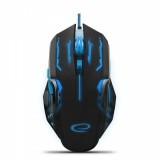 Mouse Optic Gaming Esperanza Apache EGM403B 2400dpi 1.5m Usb Negru/Albastru