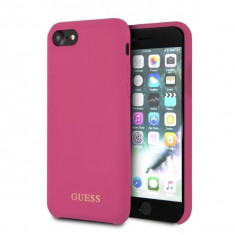 Husa Guess GUHCI8LSGLPI iPhone 7 8 Pink Silicon foto