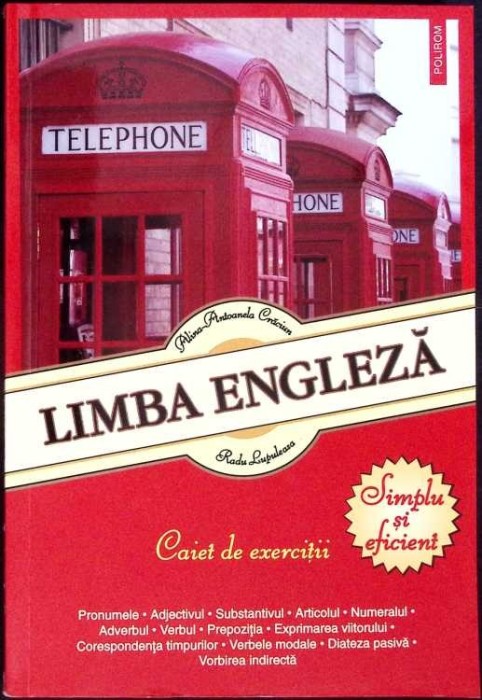 LIMBA ENGLEZA. CAIET DE EXERCITII-ALINA ANTOANELA CRACIUN-333075