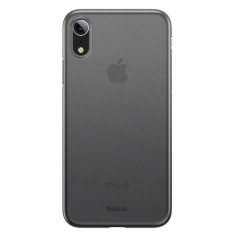 Husa Silicon Simple iPhone X transparenta si fumurie