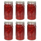 Cumpara ieftin Borcane depozitare, 6 buc., 1000 ml, &icirc;nchidere clips