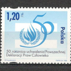 Polonia.1998 50 ani Declaratia drepturilor omului MP.341