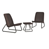 KETER. Set mobilier gradina maro Rio Patio