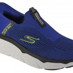 Pantofi pentru adidași Skechers Slip-Ins: Max Cushioning - Advantageous 220389-BLBK albastru