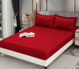 Husa Pat Damasc Elastic 3 Piese Lux 180x200 cm + 2 Fete Perna 50x75 cm