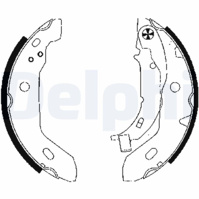 DELPHI LS1841 Set saboti frana