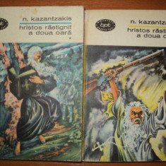 N. KAZANTZAKIS -HRISTOS RASTIGNIT A DOUA OARA. VOL.I-II