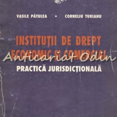 Institutii De Drept Economic Si Comercial - Vasile Patulea, Corneliu Turianu