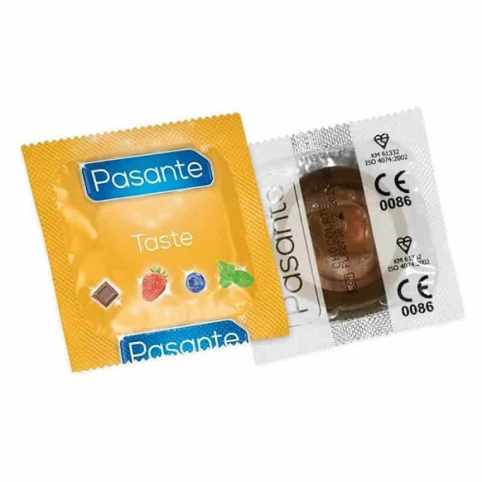 Prezervative Pasante Taste Chocolate, 50 bucati