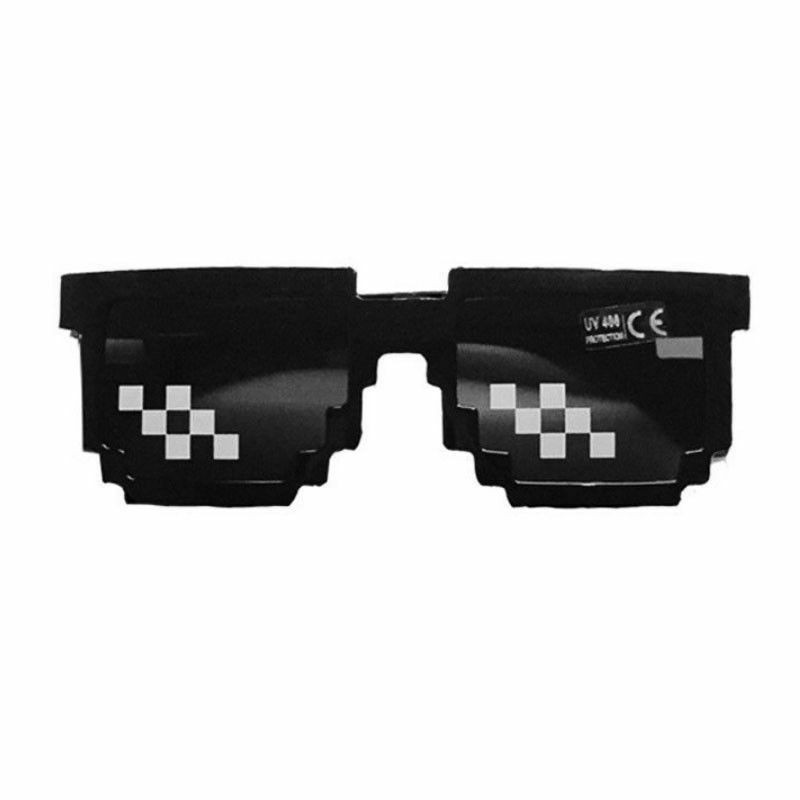 Ochelari Soare Unisex THUG LIFE 8 BIT - Deal With It, Plastic, Negru |  Okazii.ro