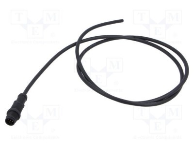 Conector M12 mufă tată &amp;icirc;n unghi aurit 5 PIN AMPHENOL foto