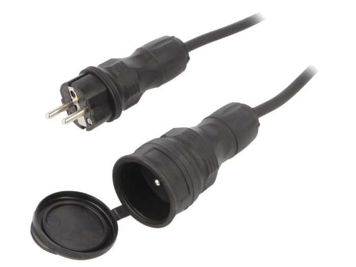 Cablu prelungitor 10m 16A IP54
