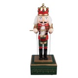 Cumpara ieftin Figurina muzicala Spargatorul de Nuci lemn multicolor 12x9x30 cm