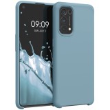 Husa Kwmobile pentru OPPO Find X3 Lite, Silicon, Verde, 55201.206