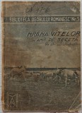 Hrana vitelor in anii de seceta - D. Puscaru// 1945