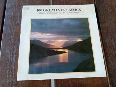 100 GREATEST CLASSIC -Vol. 5 - Kempe, Boskovsky, Mehta, Von Karajan - disc vinil foto