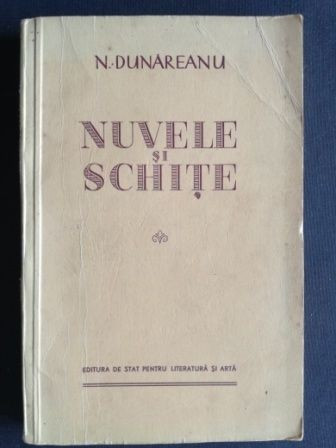 Nuvele si schite- N. Dunareanu