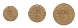 SV * Tunisia LOT 10 - 20 - 100 MILLIMES 1960 AUNC+ / UNC, Africa, Cupru-Nichel