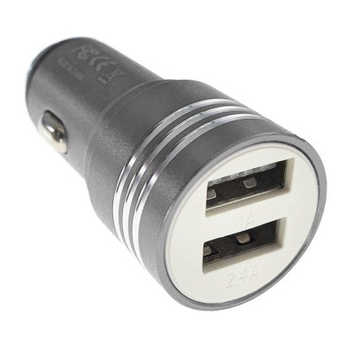 Incarcator auto universal, 2 x USB, 12/24V foto