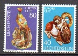 LIECHTENSTEIN 1976, EUROPA CEPT, serie neuzata, MNH