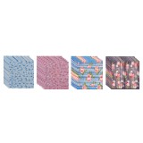Set 6 Tapet 3D Autoadeziv Caramida Relief Floral 70x77cm, Grosime 1cm, Spuma PE, Decor Modern Interior