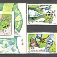 Romania.1994 Protejarea mediului in Delta Dunarii ZR.924