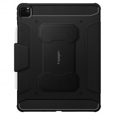 Husa Carte Spigen Rugged Armor Pro pentru Apple iPad Pro 12.9&amp;quot; 2020/2018, Functie Stand, Apple Pencil Holder, Negru foto