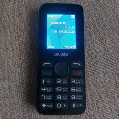 Telefon radio lanterna Alcatel 1066D black Livrare gratuita!