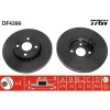 Set discuri frana Toyota Corolla Estate ( E12 ), Corolla Verso ( E12 ), Matrix ( E13 ), 2.0 D-4D (CDE120_), 1.6 VVT-i (ZZE121_), 1.8 VVT-i (ZZE122_),, Trw