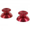 Zedlabz Alloy Metal Thumb Stick Replacements Red 2 Pcs Ps4