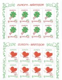 |Romania, LP 1449/1998, Europa &#039;98 - Martisor, jumatate de coala, MNH