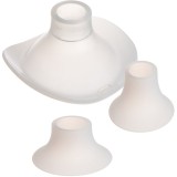 Canpol babies Replacement Silicone Parts for Breast Pumps Flanges &amp; Inserts Set (24/21/19mm) p&acirc;lnie de rezervă din silicon și inserții pentru pompa de
