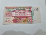 bancnota suriname 10 g 1996