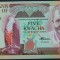 BANCNOTA EXOTICA 5 KWACHA - ZAMBIA, anul 1980 *cod 17 = UNC
