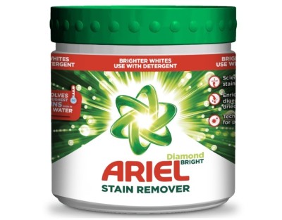 Pudra pentru indepartat pete Ariel Diamond 500g, rufe albe foto