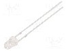 Dioda LED, 3mm, verde, 1120...1560mcd, 1mA, 2,8...3,4V, OPTOSUPPLY - OSG58A3131A-1MA