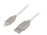 Cablu USB Apple Lightning 2m Alb 480Mbps, Gembird