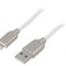Cablu USB Apple Lightning 2m Alb 480Mbps