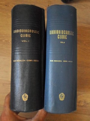 RADIODIAGNOSTIC CLINIC VOL.1-2-SUB REDACTIA: CONF. I. BIRZU-275919 foto
