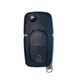 Carcasa cheie,after market,compatibila cu briceag Audi 2 but cu locas pt baterie 2032,fara logo