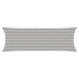 vidaXL P&acirc;nză de umbră Gri deschis și alb. 2 x 6 m HDPE 42032940