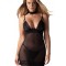 Chemise Donarella n Obsessive, Negru, XS/S
