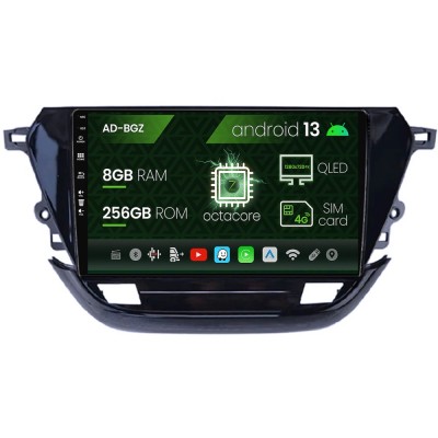 Navigatie Opel Corsa F (2019+), Android 13, Z-Octacore 8GB RAM + 256GB ROM, 9 Inch - AD-BGZ9008+AD-BGRKIT380 foto