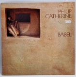 Philip Catherine &lrm;&ndash; Babel NM / NM vinil Lp disc Elektra germania 1980 jazz rock fusion