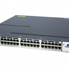 Switch second hand Cisco WS-C3750X-48T-L V01 - 48x Port 10/100/1000 Base-T 1U