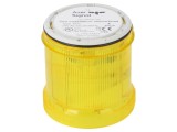 Semnalizator LED Galben 24V 24VAC IP66 &Oslash;73x76mm